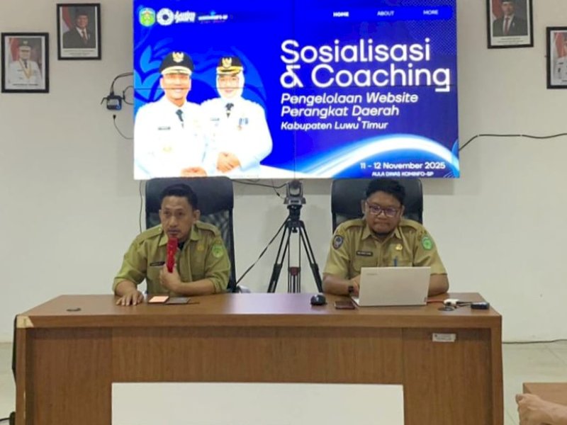 Coaching Pengelolaan Website Perangkat Daerah yang diikuti oleh seluruh Organisasi Perangkat Daerah (OPD), kecamatan, dan kelurahan, pada 11&ndash;12 November 2025 di Media Center Diskominfo-SP. @Jejakfakta/dok. IKP-Humas/Kominfo-SP