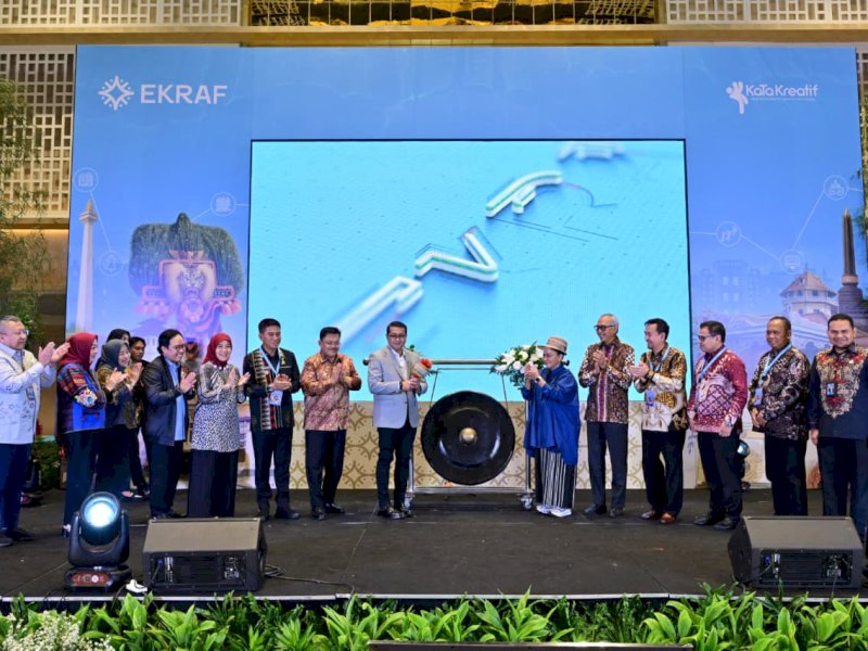 Wakil Wali Kota Makassar, Aliyah Mustika Ilham, menghadiri acara Creative Cities Connect (UCCN) 2025, di Thamrin Nine Ballroom, Chubb Square, Jakarta Pusat, Kamis (11/12/2025). @Jejakfakta/dok. Humas Pemkot Makassar