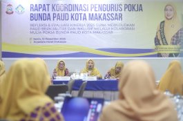 Pokja Bunda PAUD Kota Makassar Evaluasi Kinerja 2025, Perkuat Kolaborasi Wujudkan PAUD Berkualitas dan Inklusif