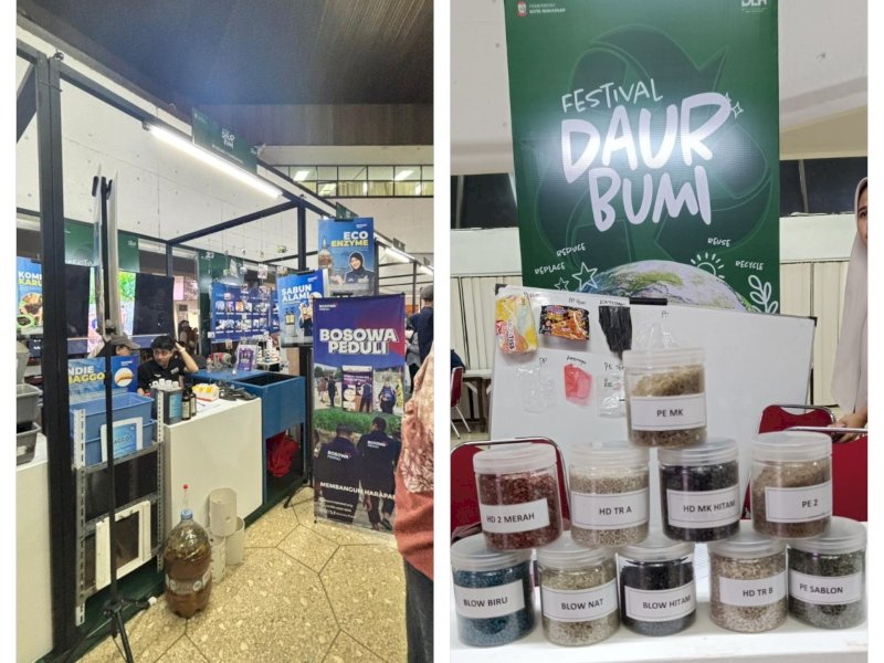 Festival Daur Bumi. @Jejakfakta/Kolase Foto Istimewa