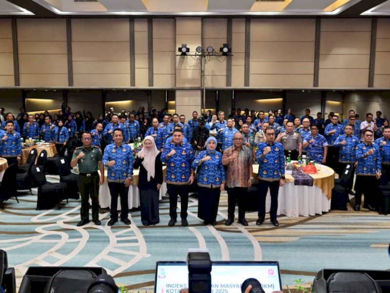 Pemerintah Kota Makassar menggelar Refleksi Akhir Tahun sebagai ruang evaluasi terbuka atas kinerja pemerintahan selama kurang lebih 11 bulan terakhir, Rabu (17/12/2025). @Jejakfakta/dok. Humas Pemkot Makassar