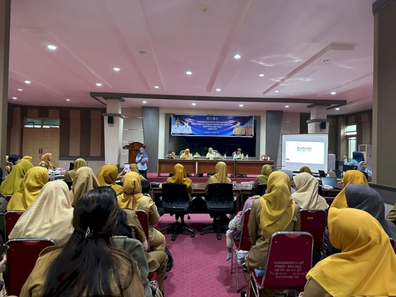 Kegiatan Pendampingan Peningkatan Kapasitas Tim Gugus Tugas Kabupaten Layak Anak (KLA) yang digelar pada 9&ndash;11 Desember 2025 di Aula Dinas P3A DaldukKB Provinsi Sulawesi Selatan. @Jejakfakta/dok. Istimewa