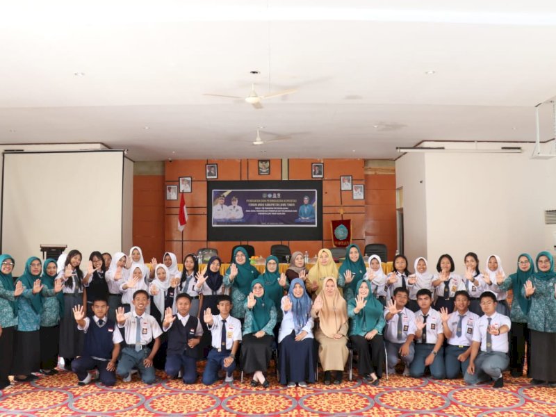 Sosialisasi penguatan dan peningkatan fasilitas Forum Anak Kabupaten Luwu Timur, yang digelar Selasa (16/12/2025). @Jejakfakta/dok. Istimewa