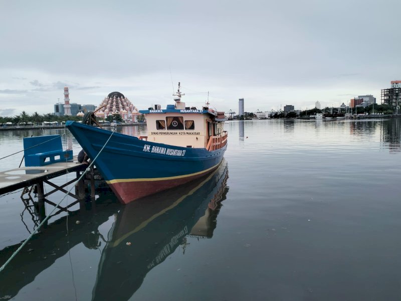 Layanan transportasi laut antarpulau bertajuk Pete-pete Laut. @Jejakfakta/dok. Humas Pemkot Makassar
