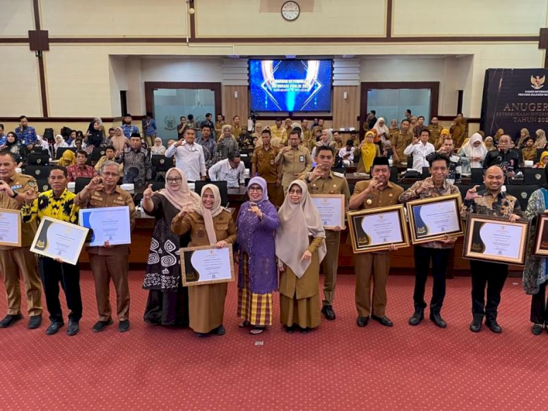 52 OPD Pemprov Sulsel Hanya 5 yang Informatif. @Jejakfakta/dok. Istimewa
