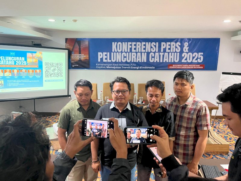 Pembentukan Jaringan Advokat Lingkungan Se-Sulawesi melalui peluncuran Catatan Akhir Tahun (CATAHU) 2025. @Jejakfakta/dok. Istimewa