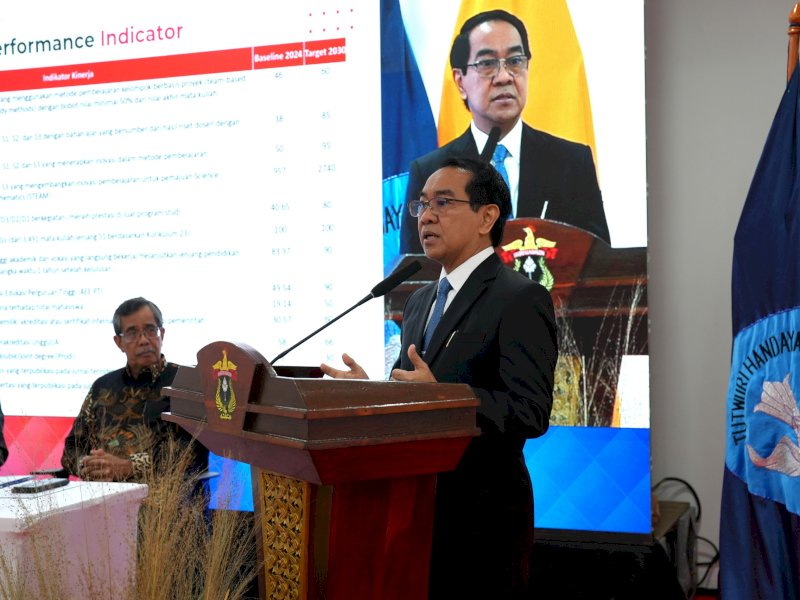 Prof. Dr. Ir. Jamaluddin Jompa, M.Sc., kembali terpilih sebagai Rektor Universitas Hasanuddin (Unhas) untuk periode 2026&ndash;2030 setelah meraih dukungan mayoritas dalam Rapat Senat Terbuka Luar Biasa Majelis Wali Amanat (MWA) Unhas, di Jakarta, Rabu (14/1/2026). @Jejakfakta/dok. Humas Unhas
