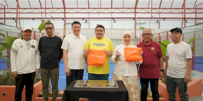 Padel Qu dan Mye Lounge Resmi Dibuka, Pemkot Makassar Dukung Sport Tourism