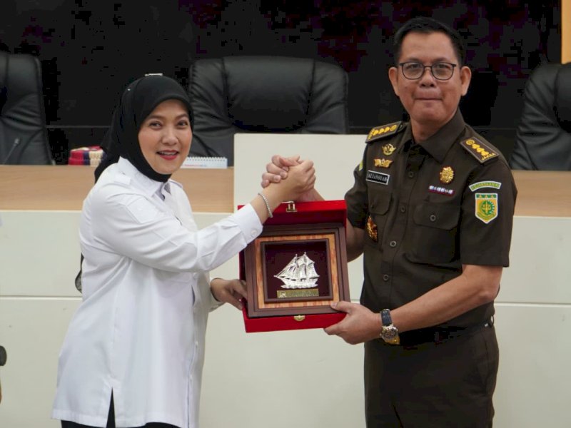 Wakil Wali Kota Makassar, Aliyah Mustika Ilham, saat menghadiri kegiatan penerangan hukum bertema &ldquo;Pencegahan Tindak Pidana Korupsi&rdquo; yang digelar Pusat Penerangan Hukum (Puspenkum) Kejaksaan Agung RI di Kantor Wali Kota Makassar, Rabu (4/2/2026). @Jejakfakta/dok. Humas Pemkot Makassar