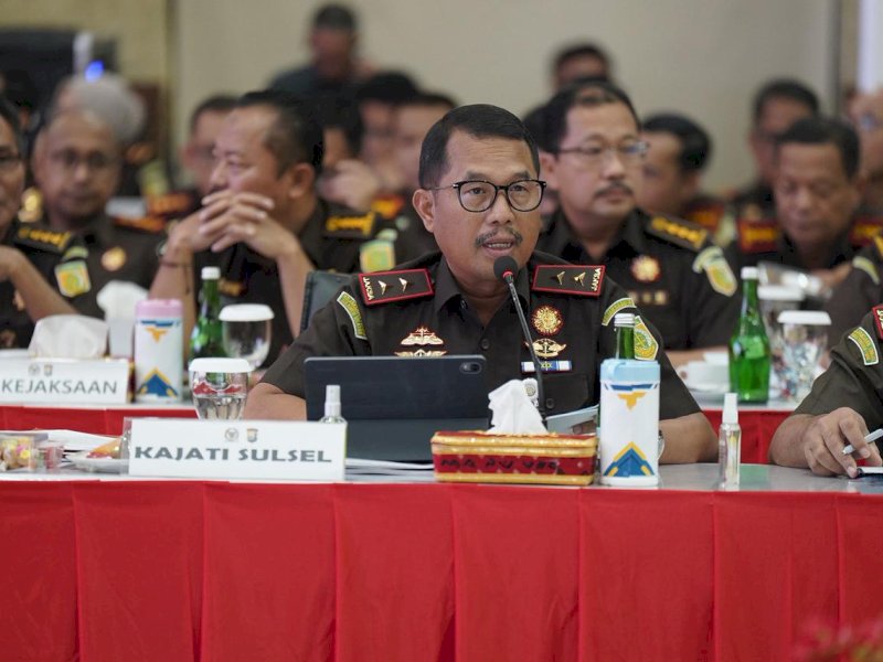 Kepala Kejati Sulsel, Didik Farkhan Alisyahdi, dalam rapat bersama Komisi III DPR RI saat kunjungan kerja spesifik di Makassar, Jumat (6/2/2026). @Jejakfakta/dok. Istimewa