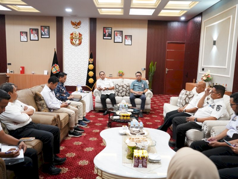 Ombudsman RI Perwakilan Sulawesi Selatan menetapkan Kabupaten Wajo sebagai pilot project peningkatan kualitas pelayanan publik dan pencegahan maladministrasi, saat kick-off meeting implementasi Nota Kesepahaman di Kantor Bupati Wajo, Selasa (11/02/2026). @Jejakfakta/dok. Istimewa