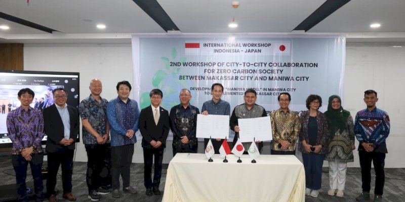 City to City Makassar&ndash;Maniwa Diluncurkan, Perkuat Implementasi Model Biomassa Sirkular