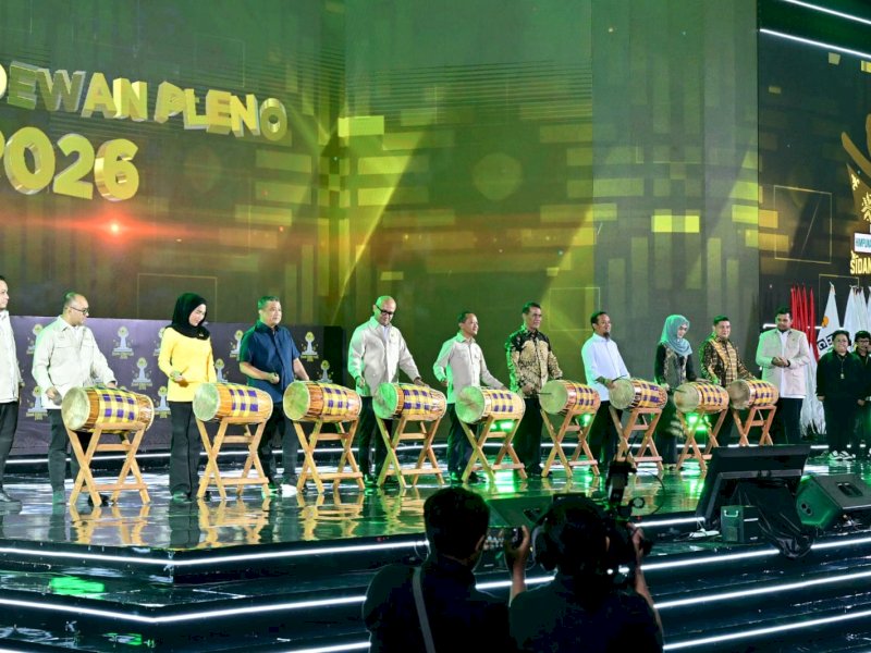 Pembukaan Sidang Dewan Pleno BPP Hipmi di Four Points by Sheraton Makassar, Minggu (15/2/2026). @Jejakfakta/dok. Istimewa