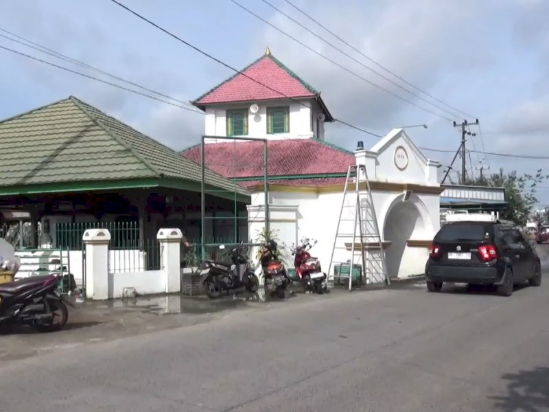Masjid Tua Katangka, Kabupaten Gowa, Sulawesi Selatan. Masjid bersejarah peninggalan Kerajaan Gowa. @Jejakfakta/Samsir