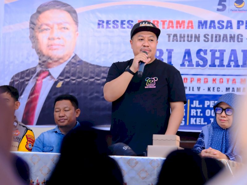 Anggota DPRD Kota Makassar, Ari Ashari Ilham. @Jejakfakta/Istimewa