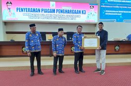 UMKM Asal Pangkep IKM Barakka Jaya Raih Penghargaan K3 Tingkat Provinsi Sulsel