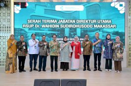 Aliyah Mustika Ilham Hadiri Sertijab Dirut RSUP Wahidin, Perkuat Sinergi Strategis Layanan Kesehatan di Makassar