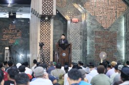 Malam Muhasabah di Masjid Al Markaz Al Islami, Munafri Arifuddin Refleksi Setahun Kepemimpinan