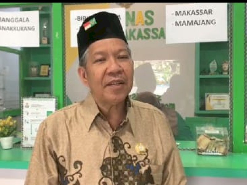 Wakil Ketua IV BAZNAS Makassar, Jurlan. @Jejakfakta/Istimewa