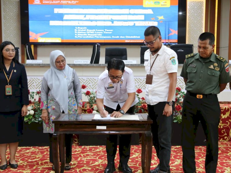 Musyawarah Perencanaan Pembangunan (Musrenbang) Perempuan, Anak, dan Disabilitas tingkat Kabupaten Luwu Timur di Aula Sasana Praja, Kantor Bupati Luwu Timur, Rabu (25/2/2026). @Jejakfakta/dok. Istimewa