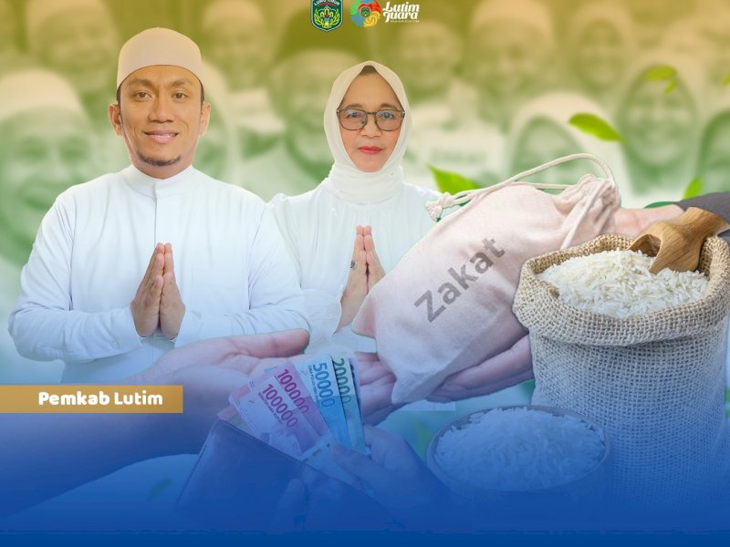 Pemerintah Kabupaten Luwu Timur menetapkan besaran zakat fitrah, infak rumah tangga Muslim, infak calon haji, dan fidyah Tahun 1447 Hijriah/2026 Masehi yang disahkan melalui Surat Keputusan Bupati Luwu Timur Nomor: 96/A-06/III/Tahun 2026. @Jejakfakta/dok. Istimewa