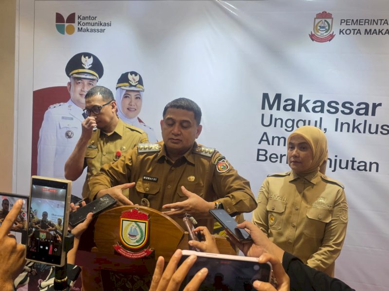 Wali Kota Makassar Munafri Arifuddin bersama Wakil Wali Kota Aliyah Mustika Ilham. @Jejakfakta/dok. Istimewa