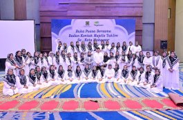 Aliyah Mustika Ilham Perkuat Peran Majelis Taklim, BKMT Makassar Gelar Buka Puasa Bersama