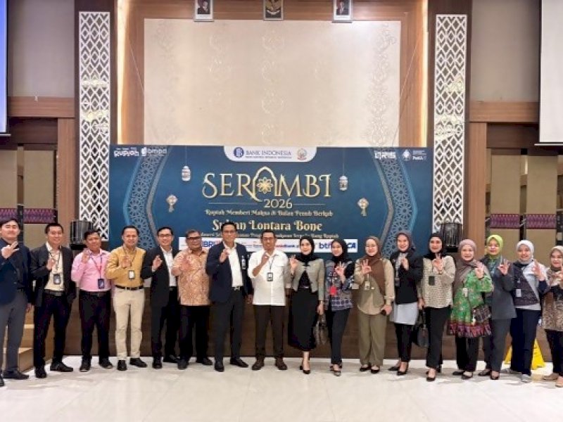 Semarak Ramadan dan Berkah Idulfitri (SERAMBI) 2026 yang diselenggarakan oleh Bank Indonesia di Kabupaten Bone, Senin (2/3/2026). @Jejakfakta/dok. Istimewa