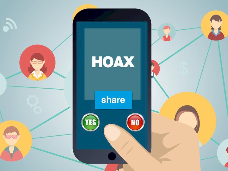 Ilustrasi hoax. (via: istimewa)