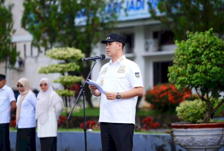 Bupati Yusran Pimpin Apel Perdana Usai Libur Lebaran, Disiplin ASN Pangkep Capai 98 Persen