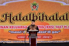 Dari Halal Bihalal KKS, Munafri Gaungkan Kolaborasi untuk Kemajuan Makassar