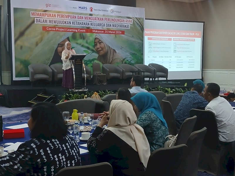 Ihwana Mustafa, Senior Manager Agriculture Portfolio Lead Save the Children Indonesia. @Jejakfakta/Nurdin Amir
