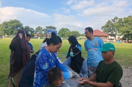 Bangkitkan Semangat Usai Ramadan, Sabtu Sehat Juara di Mangkutana Disambut Antusias Warga