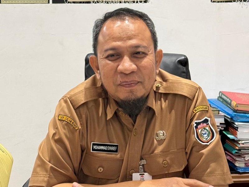 Kepala Bagian Kesejahteraan Rakyat (Kesra) Kota Makassar, M. Syarief. @Jejakfakta/dok. Istimewa
