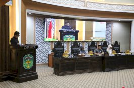 Wabup Puspawati Hadiri Paripurna LKPJ, Fraksi DPRD Apresiasi Capaian Pemda Lutim 2025