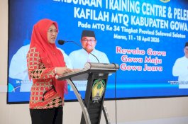 Bidik Lima Besar di MTQ Sulsel 2026, Bupati Talenrang Lepas Kafilah Gowa dengan Bonus Umroh