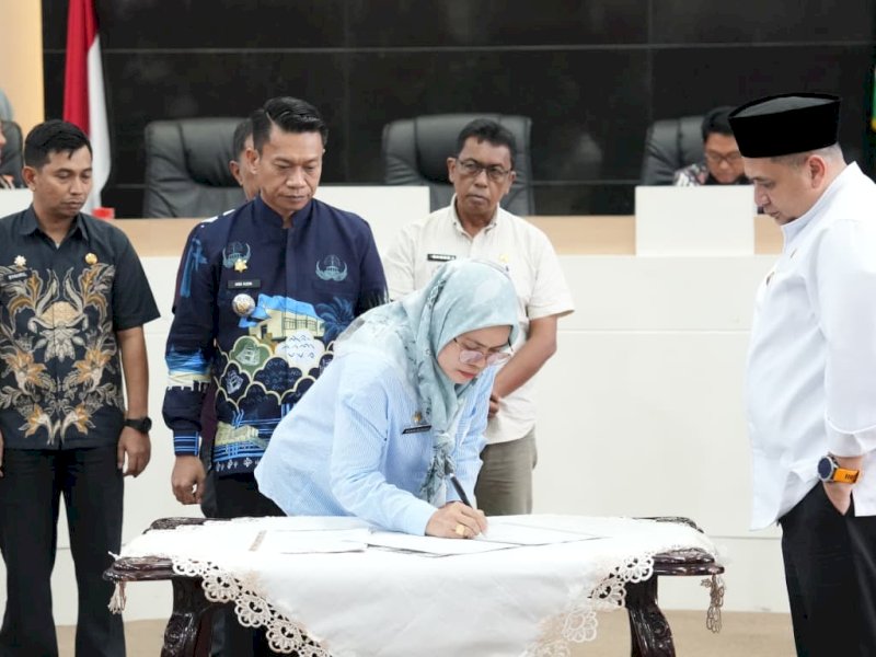 Rapat Koordinasi Pengelolaan Sampah Kota Makassar yang diselenggarakan oleh Dinas Lingkungan Hidup di Kantor Balai Kota Makassar, Jumat (10/4/2026). @Jejakfakta/dok. Humas Pemkot Makassar