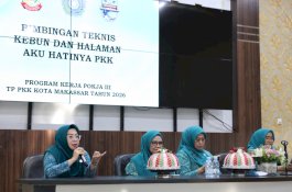 TP PKK Makassar Dorong Kader Kelola Kebun Produktif Lewat Bimtek Aku Hatinya PKK