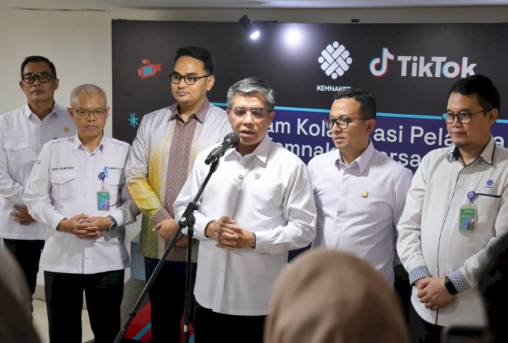 Kemnaker Gandeng TikTok, Perkuat Talenta Ekonomi Digital dan Buka Peluang Kerja Baru
