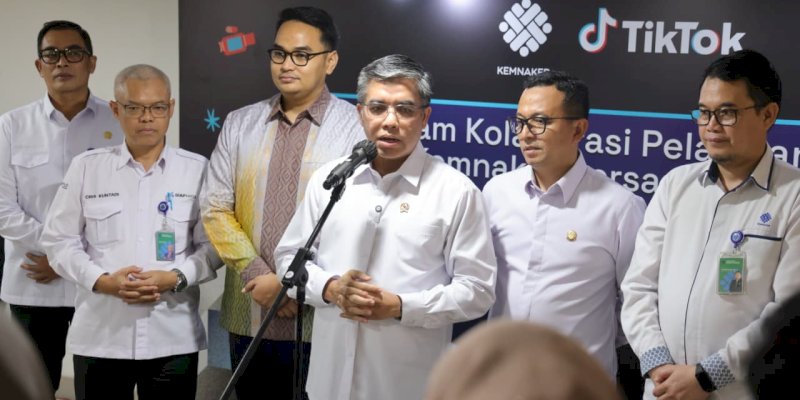 Kemnaker Gandeng TikTok, Perkuat Talenta Ekonomi Digital dan Buka Peluang Kerja Baru