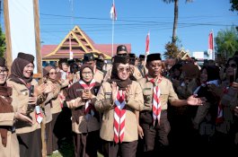 Pesta Siaga Perdana di Gowa, 448 Siswa SD Ditempa Jadi Generasi Berkarakter Sejak Dini