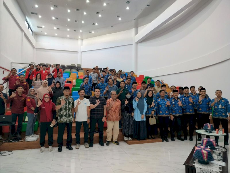 Peserta Focus Group Discussion (FGD) Pengelolaan Sampah yang digelar di Auditorium Gedung PKK Kota Makassar, Jumat (17/4/2026). @Jejakfakta/dok. Humas Pemkot Makassar