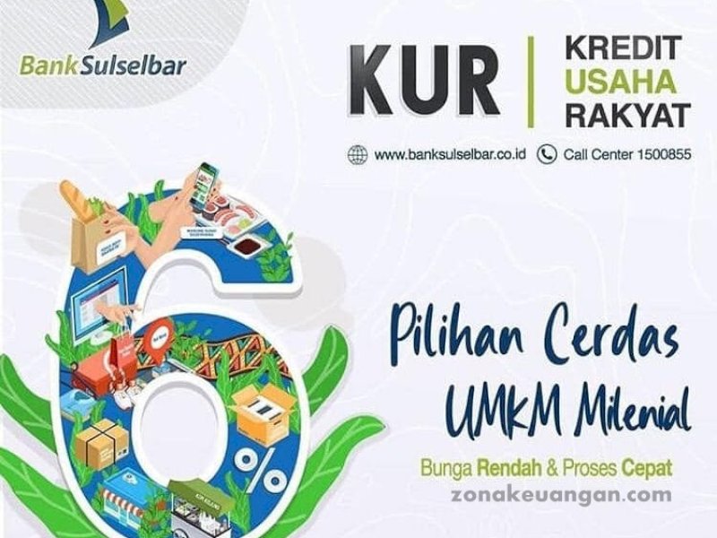 Kredit Usaha Rakyat (KUR) Bank Sulselbar @Jejakfakta/Istimewa