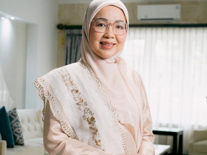 Ketua TP PKK Kota Makassar, Melinda Aksa. @Jejakfakta/dok. Humas Pemkot Makassar