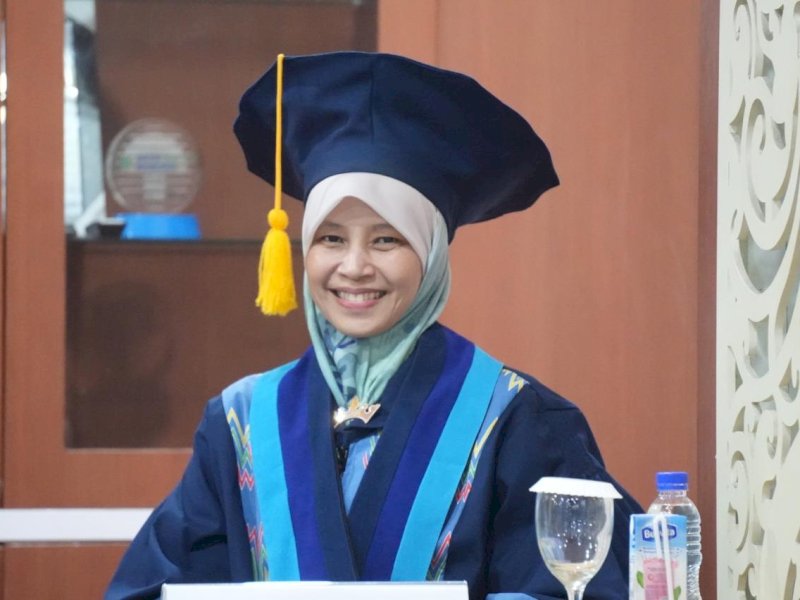Guru Besar Pendidikan Fisika Unismuh Makassar, Prof. Nurlina. @Jejakfakta/dok. Unismuh Makassar
