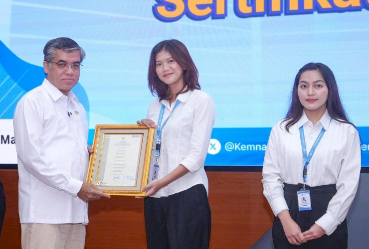 Magang Nasional Batch I Ditutup, Kemnaker Perkuat Sertifikasi Kompetensi dan Akses Kerja