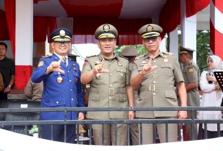 Luwu Timur Raih Apresiasi Gubernur di HUT Damkar, Satpol PP, dan Satlinmas Sulsel