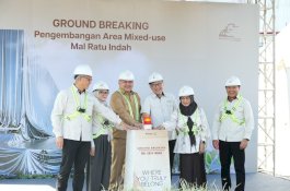 Groundbreaking Mal Ratu Indah, Munafri Sebut Jadi Simbol Kebangkitan Ekonomi Baru Makassar