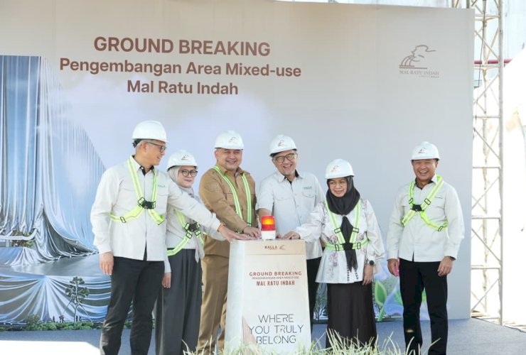 Groundbreaking Mal Ratu Indah, Munafri Sebut Jadi Simbol Kebangkitan Ekonomi Baru Makassar