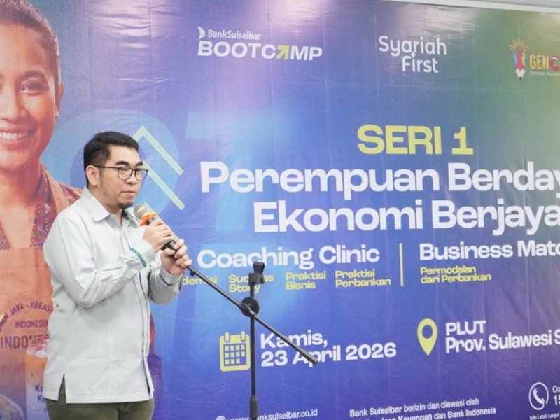 Bootcamp 2026 bertema &ldquo;Perempuan Berdaya, Ekonomi Berjaya&rdquo;, yang digelar di PLUT Provinsi Sulawesi Selatan, Kamis (23/4/2026). @Jejakfakta/dok. Istimewa